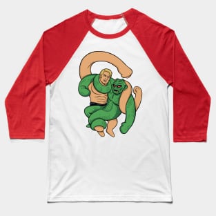 Stretch Armstrong vs Stretch Monster Baseball T-Shirt